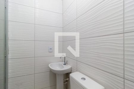 Banheiro de kitnet/studio para alugar com 1 quarto, 12m² em Belenzinho, São Paulo