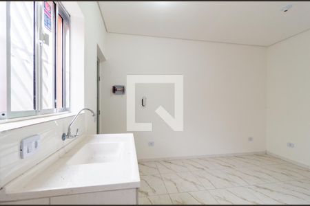 Cozinha de kitnet/studio para alugar com 1 quarto, 12m² em Belenzinho, São Paulo