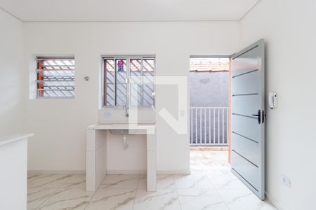 Cozinha de kitnet/studio para alugar com 1 quarto, 12m² em Belenzinho, São Paulo