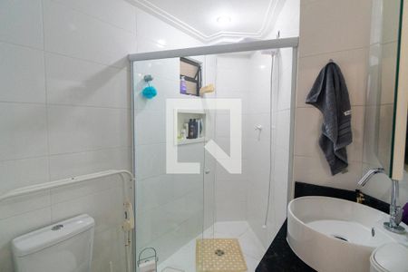 Banheiro da Suíte de apartamento à venda com 3 quartos, 98m² em Vila Clementino, São Paulo