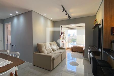 Sala de apartamento à venda com 2 quartos, 63m² em Jardim Tupanci, Barueri