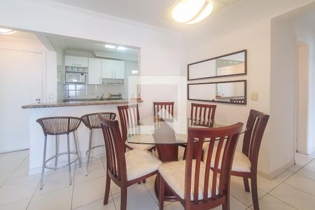 Sala de apartamento para alugar com 3 quartos, 90m² em Pitangueiras, Guarujá