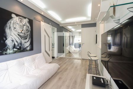 Sala  de apartamento para alugar com 1 quarto, 36m² em Vila Gomes Cardim, São Paulo