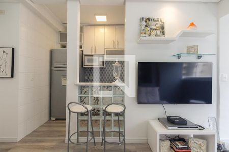 Sala  de apartamento para alugar com 1 quarto, 36m² em Vila Gomes Cardim, São Paulo