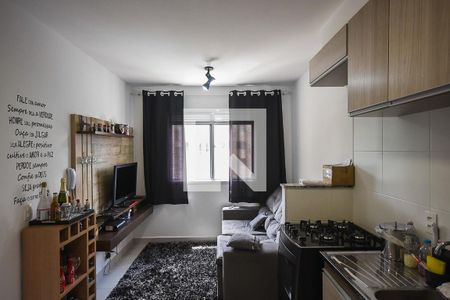 Sala de apartamento para alugar com 2 quartos, 32m² em Parque Munhoz, São Paulo