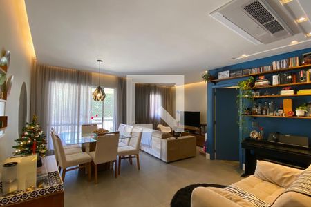 Sala de apartamento à venda com 2 quartos, 94m² em Centro de Apoio I (alphaville), Santana de Parnaíba