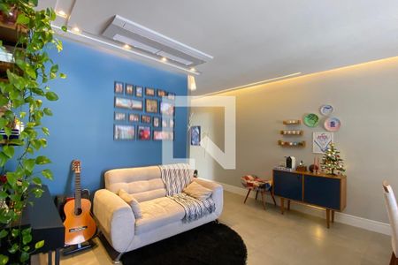 Sala de apartamento à venda com 2 quartos, 94m² em Centro de Apoio I (alphaville), Santana de Parnaíba