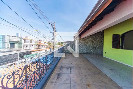 Varanda da Sala de casa à venda com 3 quartos, 354m² em Vila Marina, Santo André