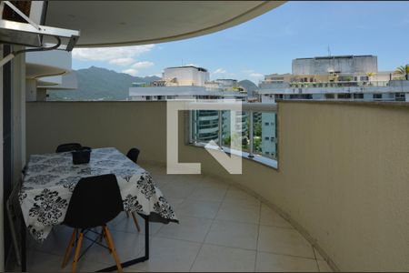 Varanda de apartamento à venda com 3 quartos, 180m² em Recreio dos Bandeirantes, Rio de Janeiro