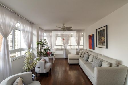 Sala de apartamento à venda com 4 quartos, 165m² em Santa Cecília, São Paulo