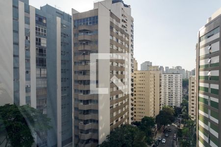 Vista da Sala de apartamento à venda com 4 quartos, 165m² em Santa Cecília, São Paulo