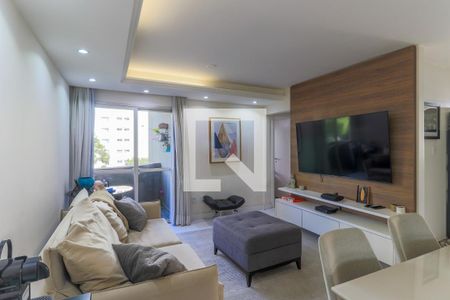 Sala de apartamento à venda com 2 quartos, 75m² em Campo Belo, São Paulo