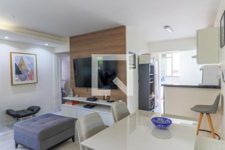 Sala de apartamento à venda com 2 quartos, 75m² em Campo Belo, São Paulo