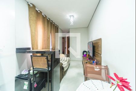 Sala de apartamento à venda com 2 quartos, 79m² em Vila Helena, Santo André