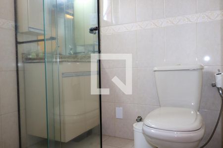 Banheiro da Suíte de apartamento à venda com 3 quartos, 188m² em Santa Maria, São Caetano do Sul