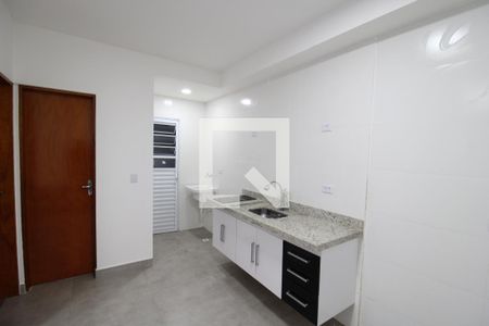 Sala / Cozinha de apartamento para alugar com 1 quarto, 30m² em Carandiru, São Paulo