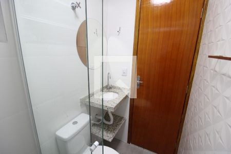 Banheiro de apartamento para alugar com 1 quarto, 30m² em Carandiru, São Paulo