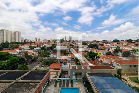 Sala - Vista de apartamento à venda com 1 quarto, 43m² em Jardim Aeroporto, São Paulo