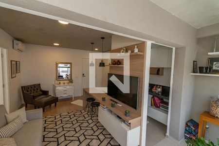 Sala de Estar/Jantar de apartamento para alugar com 1 quarto, 40m² em Cambuí, Campinas