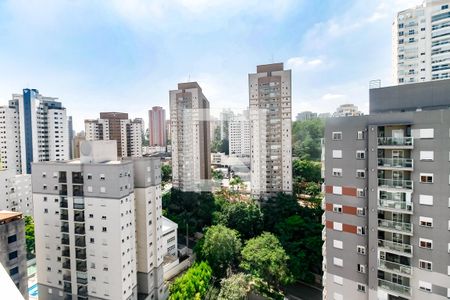 Vista da Sala de apartamento à venda com 1 quarto, 39m² em Vila Andrade, São Paulo