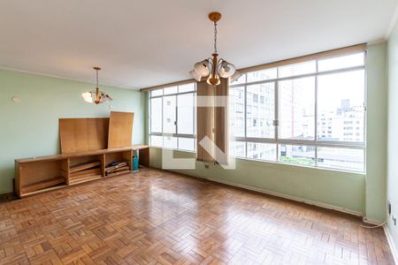 Sala de apartamento à venda com 3 quartos, 128m² em Santa Cecília, São Paulo