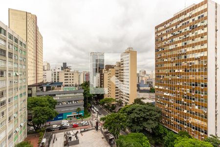 Sala - Vista de apartamento à venda com 3 quartos, 128m² em Santa Cecília, São Paulo