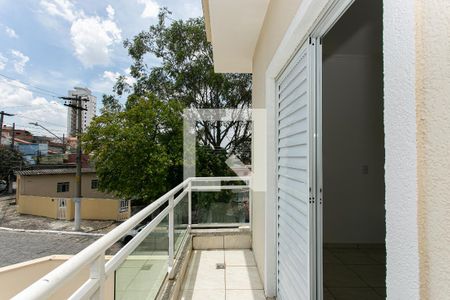 Varanda da Suíte 1 de casa para alugar com 2 quartos, 100m² em Vila Matilde, São Paulo