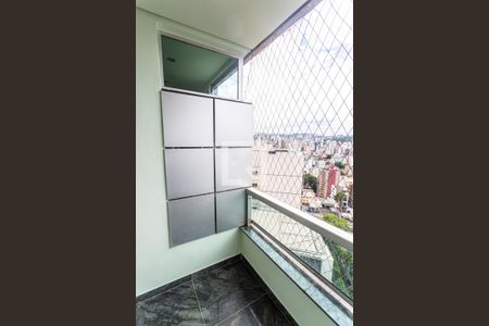 Varanda da Sala de apartamento para alugar com 1 quarto, 50m² em Lourdes, Belo Horizonte