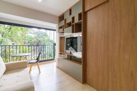 Sala de apartamento para alugar com 1 quarto, 30m² em Pinheiros, São Paulo