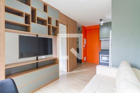 Sala de apartamento para alugar com 1 quarto, 30m² em Pinheiros, São Paulo