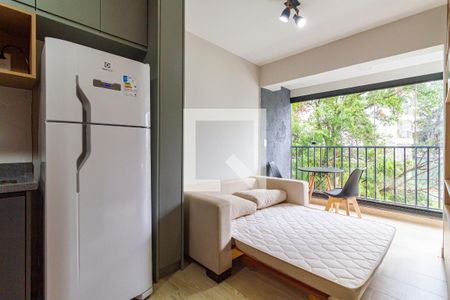 Sala de apartamento para alugar com 1 quarto, 30m² em Pinheiros, São Paulo