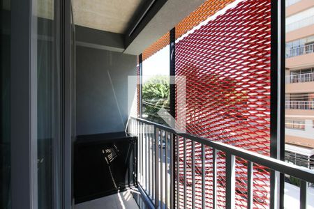 Studio para alugar com 24m², 1 quarto e sem vaga Studio para alugar com 24m², 1 quarto e sem vagaVaranda