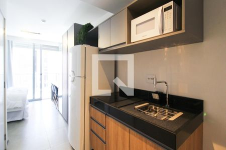 Studio para alugar com 24m², 1 quarto e sem vaga Studio para alugar com 24m², 1 quarto e sem vagaCozinha