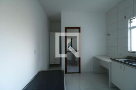 Cozinha de kitnet/studio para alugar com 1 quarto, 15m² em Vila São Pedro, Santo André