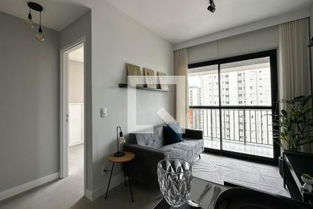 Sala de apartamento para alugar com 1 quarto, 32m² em Pompeia, São Paulo