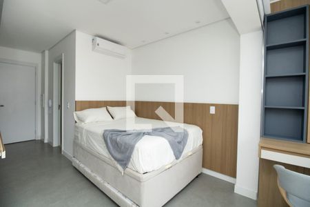 Studio à venda com 25m², 1 quarto e 1 vagaQuarto, cama de casal, ar condicionado 