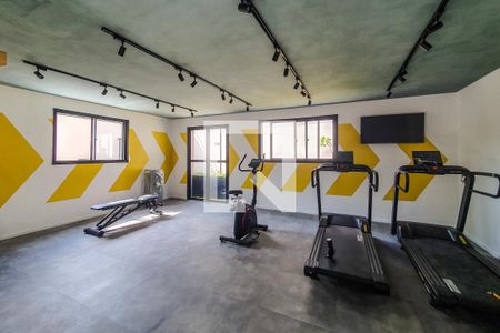 Studio para alugar com 24m², 1 quarto e sem vaga Studio para alugar com 24m², 1 quarto e sem vagaacademia