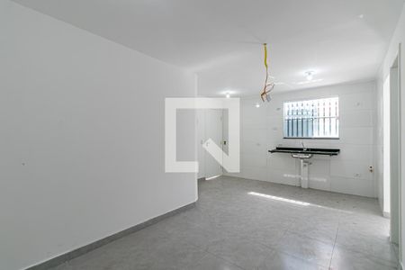 Sala / Cozinha de kitnet/studio para alugar com 1 quarto, 25m² em Vila Lais, São Paulo