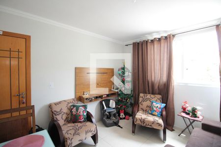 Sala de apartamento à venda com 2 quartos, 52m² em São Salvador, Belo Horizonte