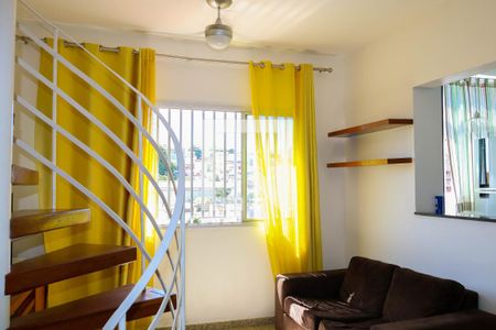 Sala de apartamento à venda com 2 quartos, 93m² em Todos Os Santos, Rio de Janeiro