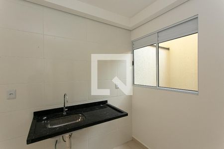 Cozinha de apartamento para alugar com 2 quartos, 35m² em Chácara Califórnia, São Paulo