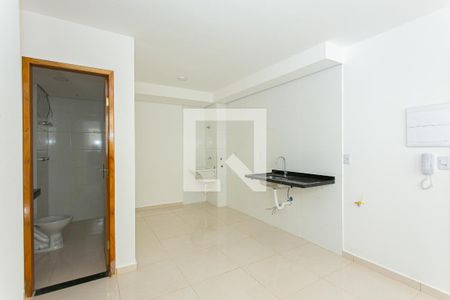 Sala e Cozinha de apartamento para alugar com 2 quartos, 36m² em Chácara Califórnia, São Paulo