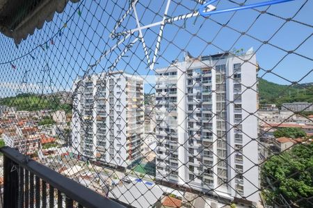 Vista da Sala de apartamento à venda com 2 quartos, 78m² em Rio Comprido, Rio de Janeiro