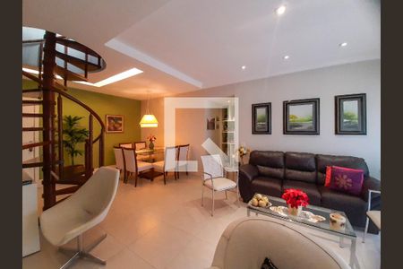 Sala de apartamento à venda com 2 quartos, 160m² em Barra da Tijuca, Rio de Janeiro