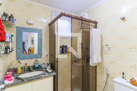 Banheiro de apartamento para alugar com 1 quarto, 48m² em Brooklin Paulista, São Paulo
