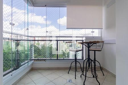 Varanda da Sala de apartamento à venda com 2 quartos, 51m² em Vila Andrade, São Paulo