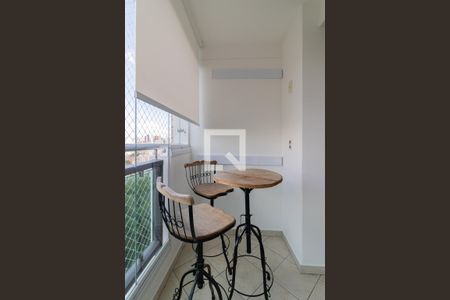 Varanda da Sala de apartamento à venda com 2 quartos, 51m² em Vila Andrade, São Paulo