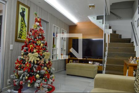 Sala  de casa de condomínio para alugar com 3 quartos, 80m² em Tanque, Rio de Janeiro