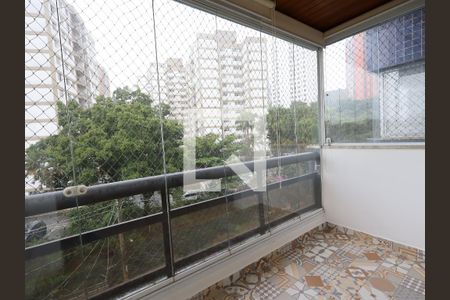 Varanda da Sala de apartamento para alugar com 3 quartos, 90m² em Vila Sonia, São Paulo