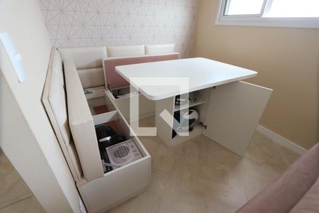 Sala de Jantar de apartamento para alugar com 1 quarto, 33m² em Jardim Adutora, São Paulo